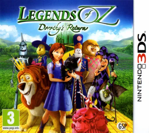 Legends of Oz - Dorothy's Return (3DS) Box Art & Cover