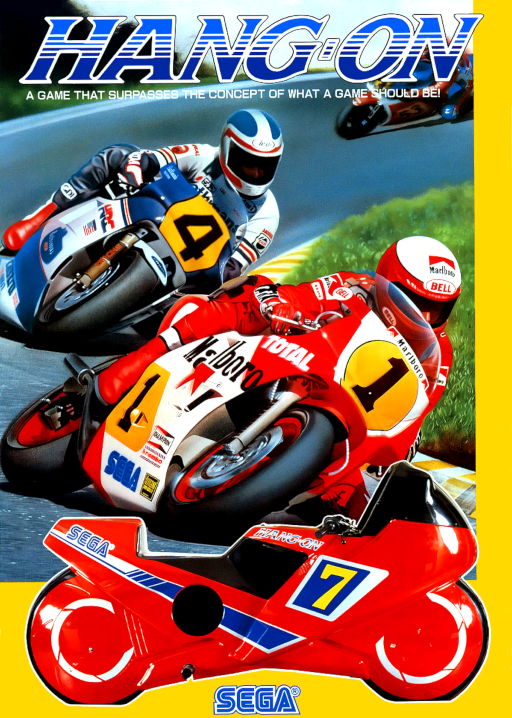 Hang-On (Rev A) (ARCADE) Box Art & Cover