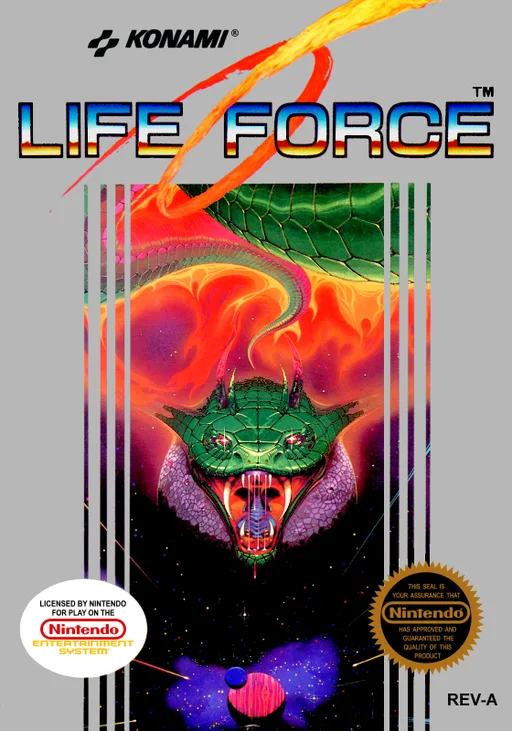 Life Force (NES) Box Art & Cover