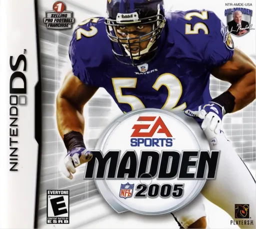 Madden NFL 2005 (DS) Box Art & Cover