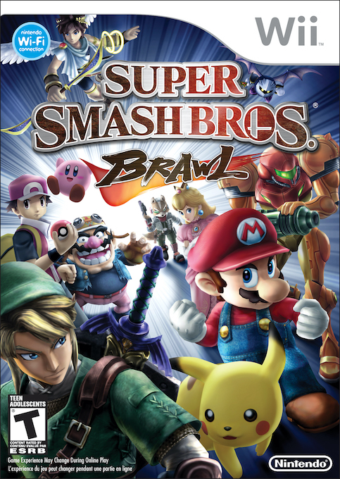 Super Smash Bros. Brawl (WII) Box Art & Cover