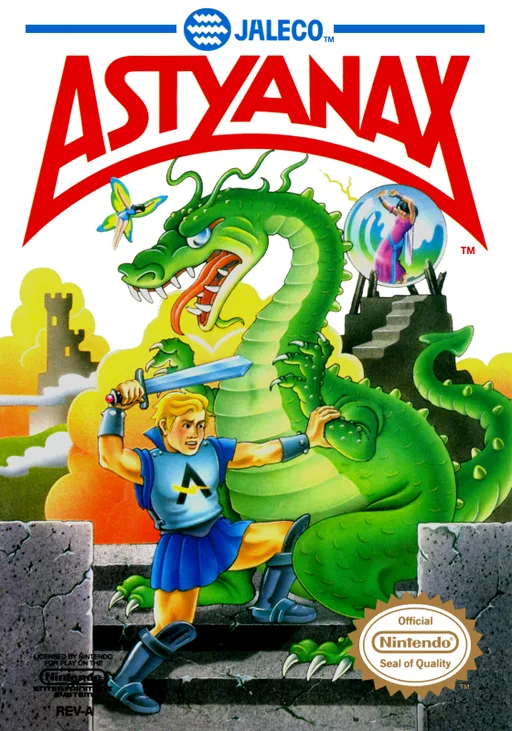 Astyanax (NES) Box Art & Cover