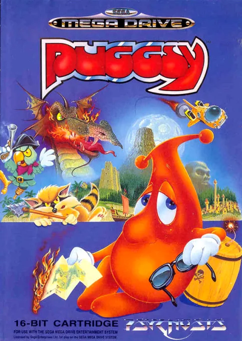 Puggsy (MD) Box Art & Cover