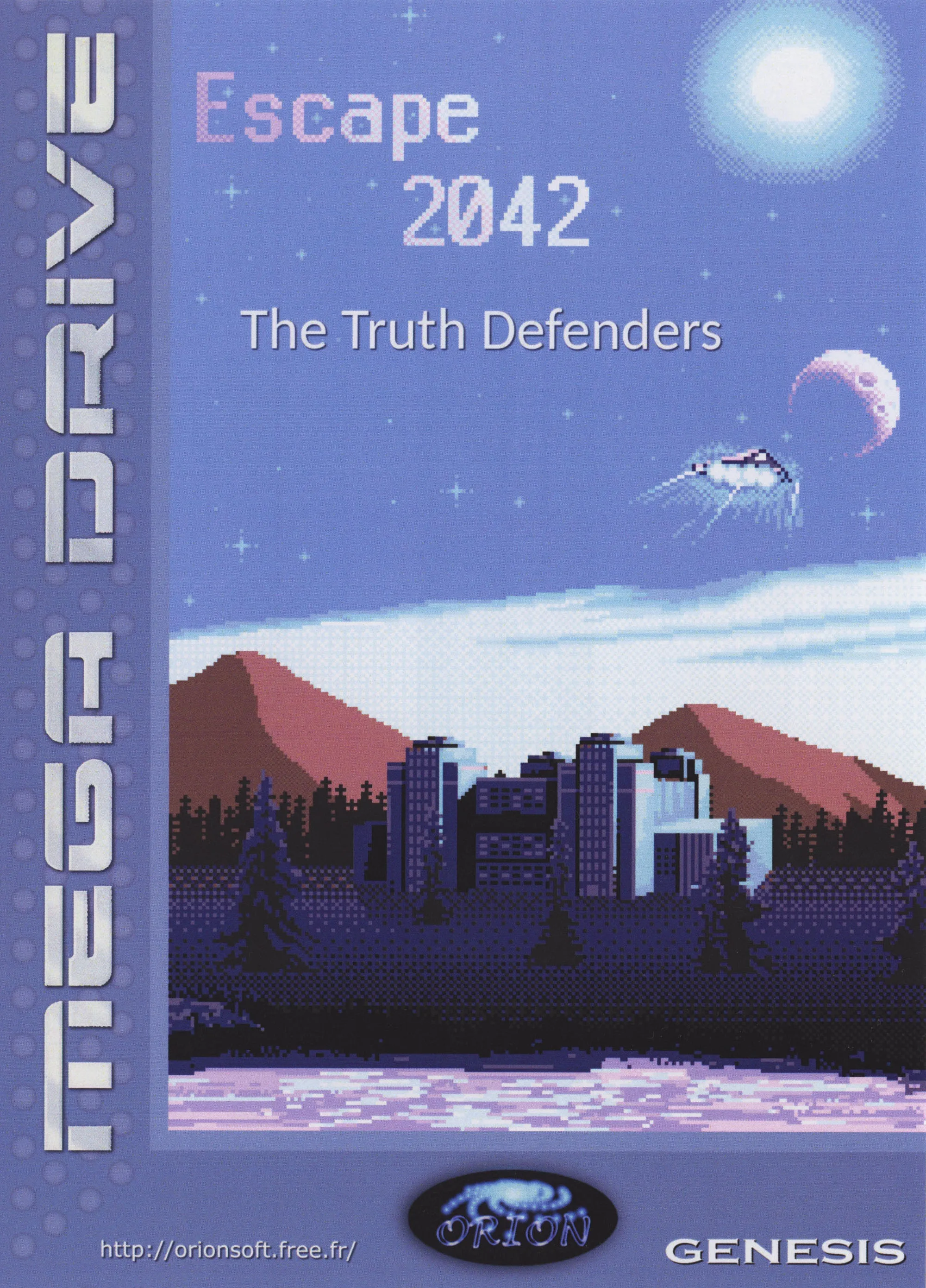 Escape 2042 - The Truth Defenders (MD) Box Art & Cover