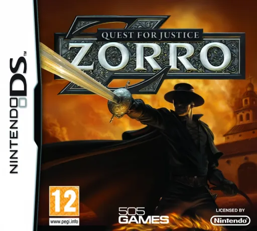 Zorro - Quest for Justice (DS) Box Art & Cover