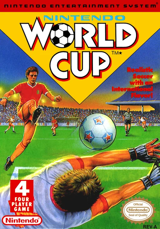 Nintendo World Cup (NES) Box Art & Cover