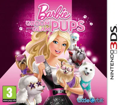 Barbie - Fun & Fashion Dogs (3DS) Box Art & Cover