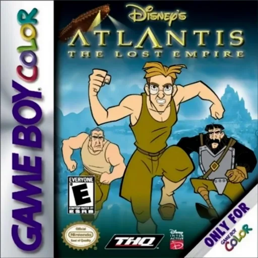 Atlantis - The Lost Empire (GBC) Box Art & Cover