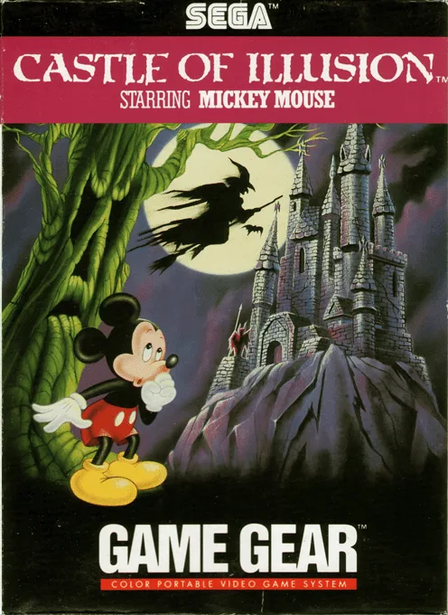 Castle Of Illusion Starring Mickey Mouse (GAME GEAR) Box Art & Cover