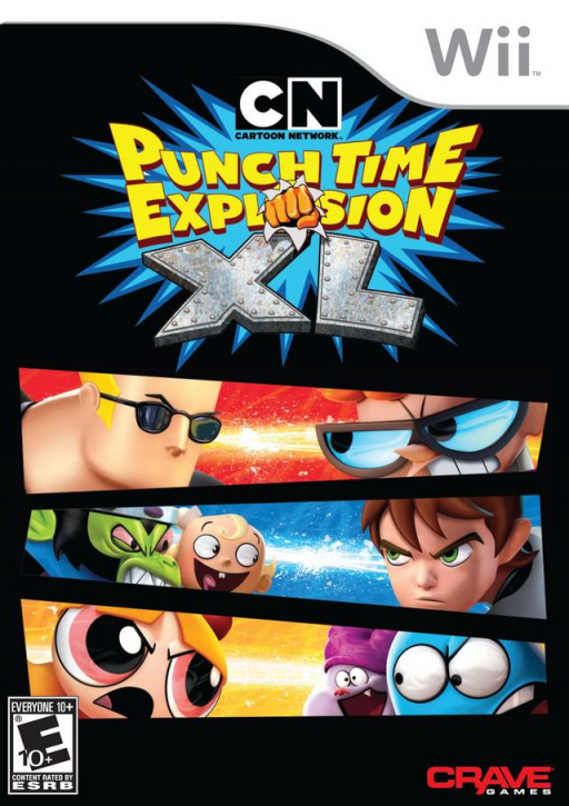 Cartoon Network: Punch Time Explosion XL (WII) Box Art & Cover