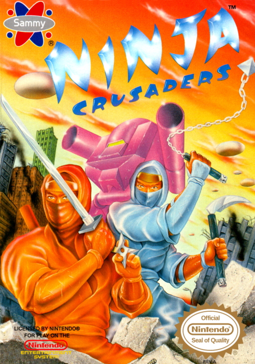 Ninja Crusaders (NES) Box Art & Cover