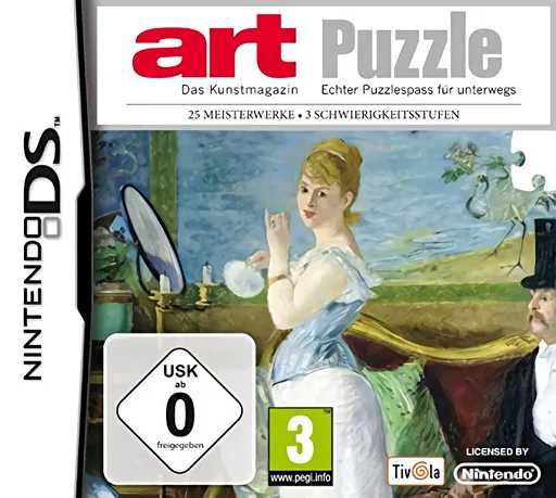 Art - Das Kunstmagazin Puzzle - Echter Puzzlespass fuer Unterwegs (DS) Box Art & Cover