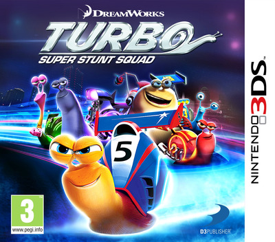Turbo: Super Stunt Squad (3DS) Box Art & Cover