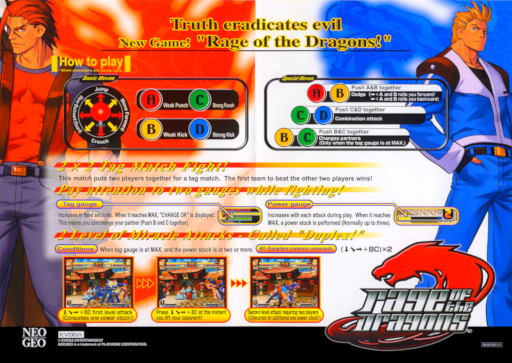龍虎烈伝 (ARCADE) Box Art & Cover