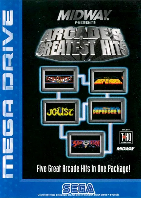 Midway Presents Arcade's Greatest Hits (MD) Box Art & Cover