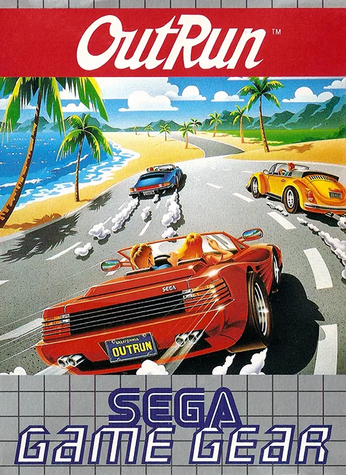 OutRun (MD) Box Art & Cover