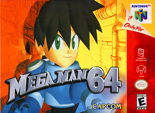 Mega Man 64 (N64) Box Art & Cover