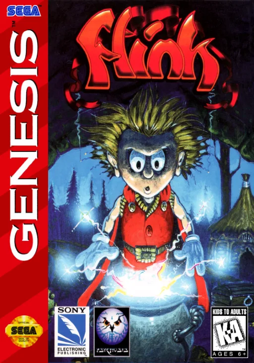 Flink (MD) Box Art & Cover