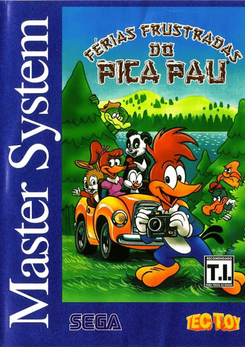 Ferias Frustradas Do Picapau (SMS) Box Art & Cover