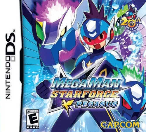 Ryuusei no Rockman - Pegasus (DS) Box Art & Cover