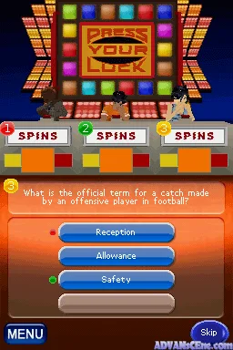 Press Your Luck - 2010 Edition (DS) Box Art & Cover
