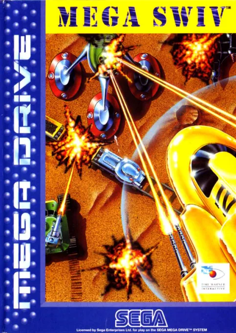 Mega SWIV (MD) Box Art & Cover