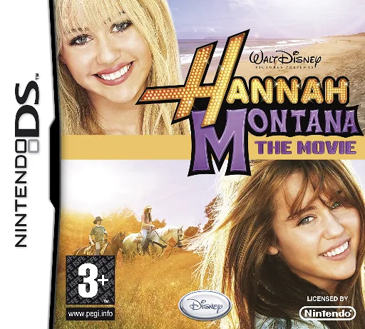 Hannah Montana - The Movie (DS) Box Art & Cover