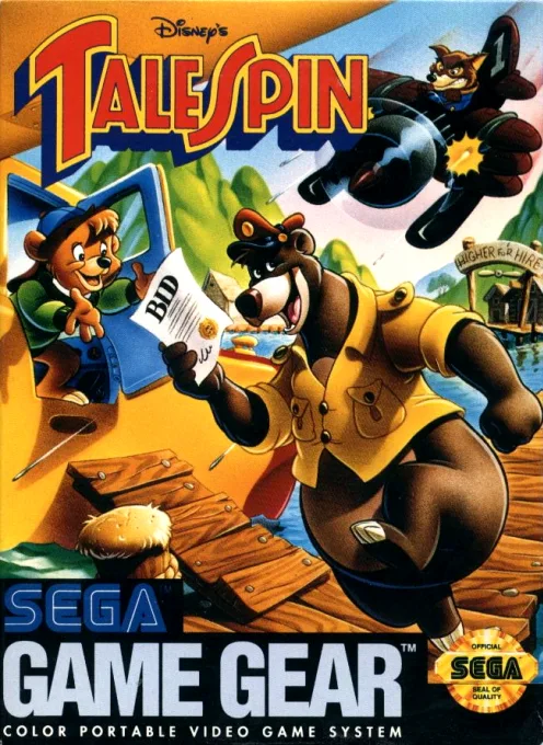 TaleSpin (GAME GEAR) Box Art & Cover