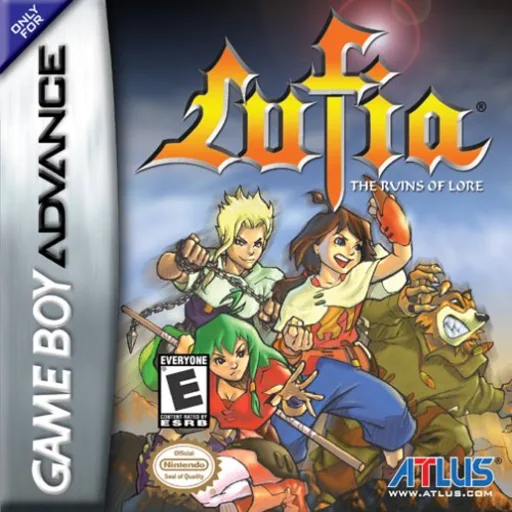 Lufia - The Ruins of Lore (GBA) Box Art & Cover