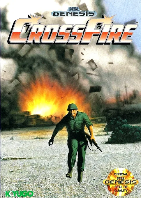 CrossFire (MD) Box Art & Cover
