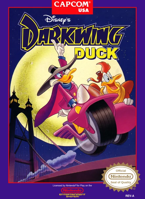Darkwing Duck (NES) Box Art & Cover