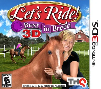 Let's Ride - Best in Breed 3D (3DS) Box Art & Cover