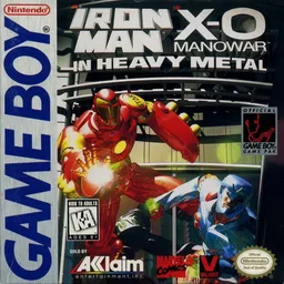 Iron Man X-O Manowar in Heavy Metal (GB) Box Art & Cover