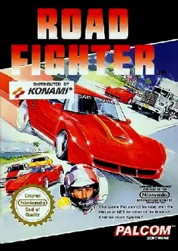 Road Fighter (NES) Box Art & Cover
