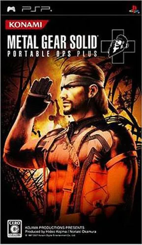 Metal Gear Solid: Portable Ops (PSP) Box Art & Cover