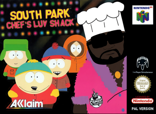 South Park: Chef's Luv Shack (N64) Box Art & Cover