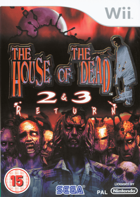 House of the Dead 2 & 3 Return, The (WII) Box Art & Cover