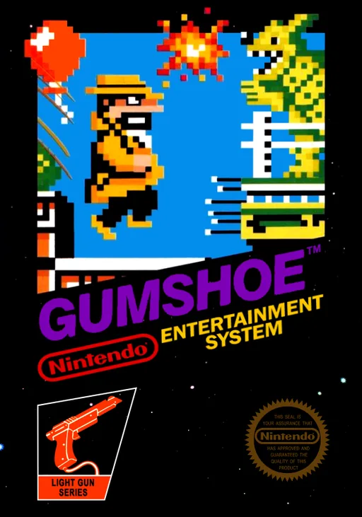 Gumshoe (NES) Box Art & Cover