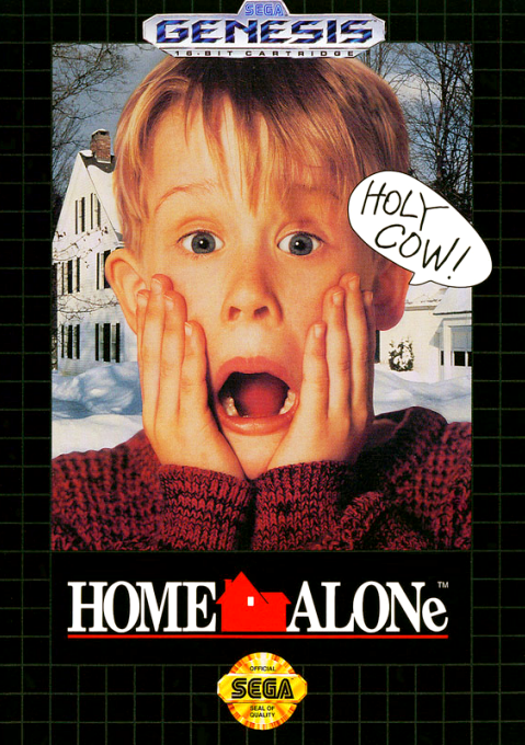 Home Alone (MD) Box Art & Cover