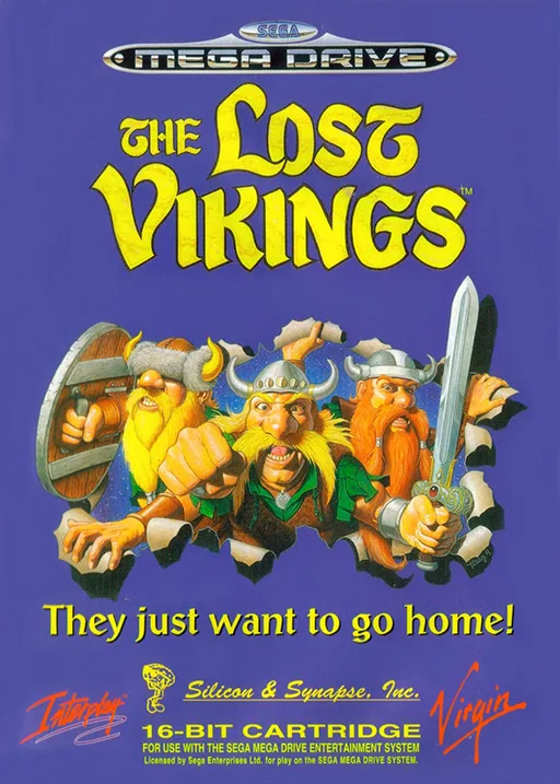 The Lost Vikings (MD) Box Art & Cover