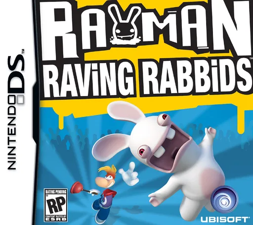 Rayman - Raving Rabbids (DS) Box Art & Cover