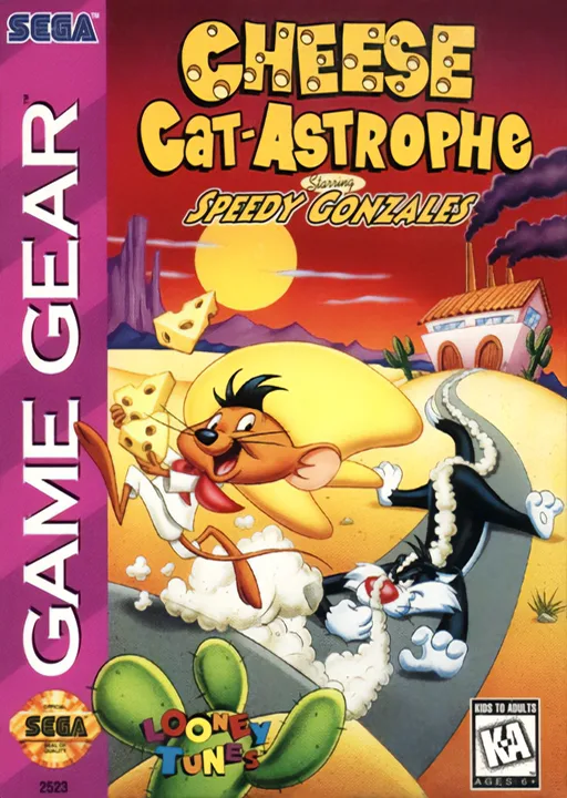 Cheese Cat-Astrophe Starring Speedy Gonzales (GAME GEAR) Box Art & Cover