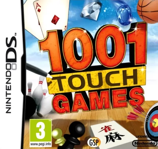1001 Touch Games (DS) Box Art & Cover