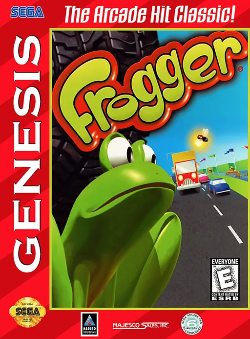 Frogger (MD) Box Art & Cover