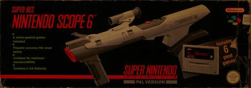 Nintendo Scope 6 (SNES) Box Art & Cover