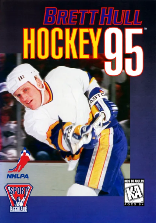 Brett Hull Hockey 95 (MD) Box Art & Cover