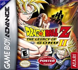 DRAGONBALL Z THE LEGACY OF GOKU II (GBA) Box Art & Cover