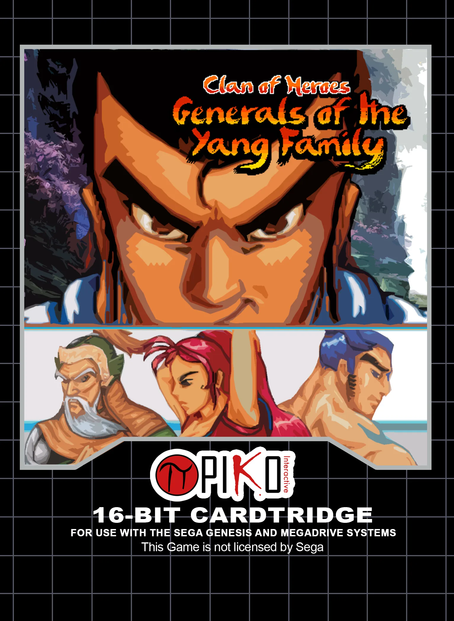 One Heroine - The Yang Family (MD) Box Art & Cover