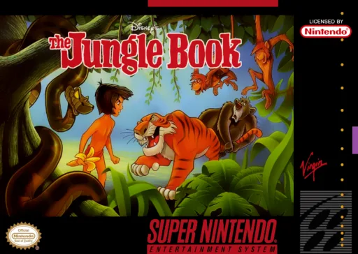 The Jungle Book (SNES) Box Art & Cover