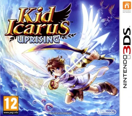 키드 아이카루스 업라이징 (3DS) Box Art & Cover